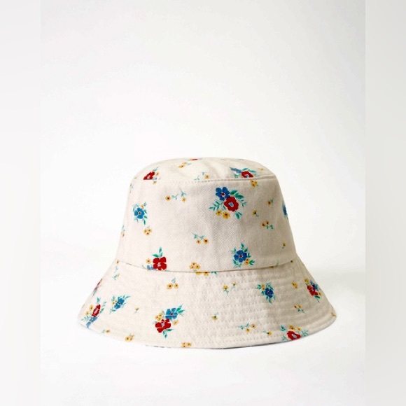 Billabong x Wrangler ❤️ Floral Cloth Summery Bucket Hat for Women ⛱️🌺🍹 - Picture 3 of 10